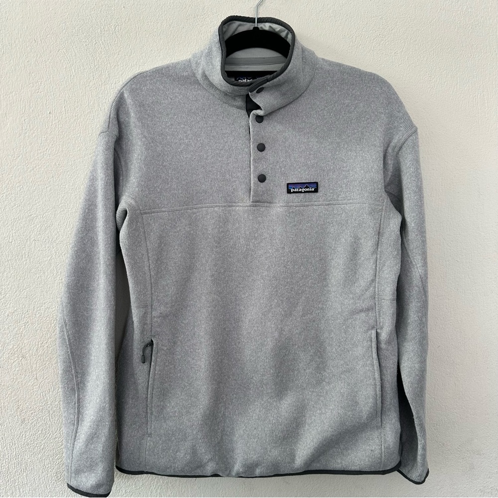 Patagonia Women’s Gray Pullover Turtleneck Better Sweater Size Medium